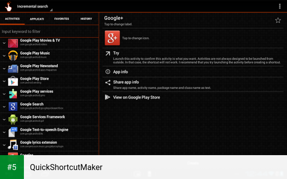 QuickShortcutMaker app screenshot 5
