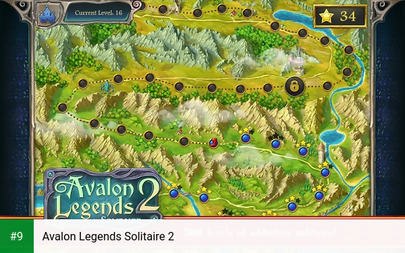 Avalon Legends Solitaire 2 app screenshot 9