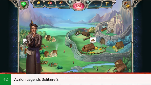 Avalon Legends Solitaire 2 apk screenshot 2