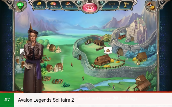 Avalon Legends Solitaire 2 app screenshot 7