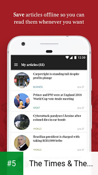 The Times & The Sunday Times app screenshot 5