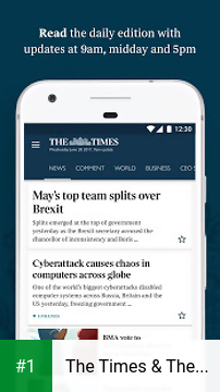 The Times & The Sunday Times app screenshot 1