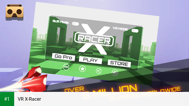 VR X-Racer app screenshot 1