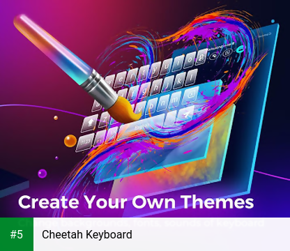 Cheetah Keyboard app screenshot 5