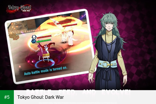 Tokyo Ghoul: Dark War app screenshot 5