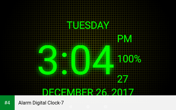 Alarm Digital Clock-7 apk screenshot 4