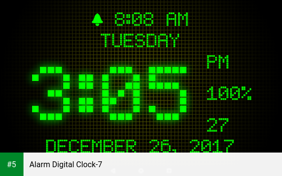 Alarm Digital Clock-7 app screenshot 5
