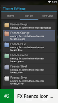 FX Faenza Icon Theme apk screenshot 2