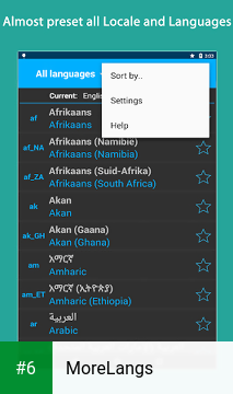 MoreLangs apk screenshot 6