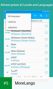 MoreLangs app screenshot 5