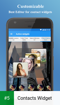 Contacts Widget app screenshot 5
