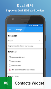 Contacts Widget apk screenshot 6