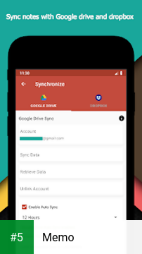Memo app screenshot 5