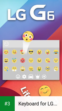 Keyboard for LG G6 Style Theme app screenshot 3