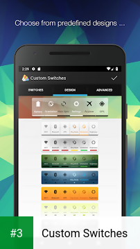 Custom Switches app screenshot 3