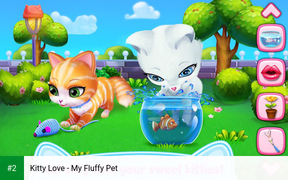 Kitty Love - My Fluffy Pet apk screenshot 2