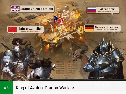 King of Avalon: Dragon Warfare app screenshot 5