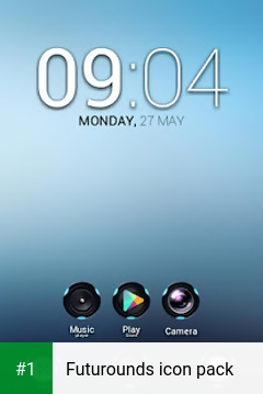 Futurounds icon pack app screenshot 1