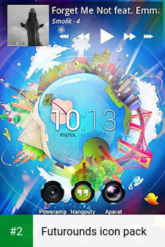 Futurounds icon pack apk screenshot 2