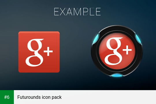 Futurounds icon pack apk screenshot 6