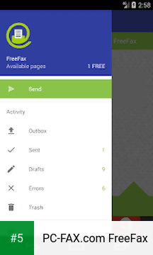 PC-FAX.com FreeFax app screenshot 5
