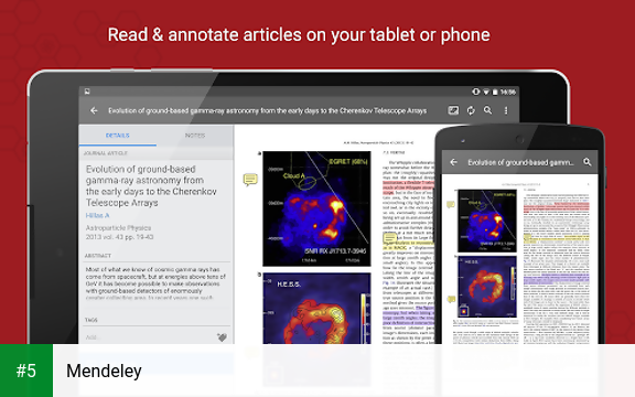 Mendeley app screenshot 5
