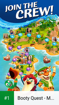 Booty Quest - Match 3 app screenshot 1