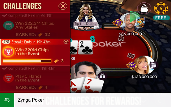 Zynga Poker app screenshot 3