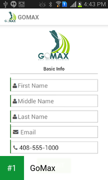 GoMax app screenshot 1
