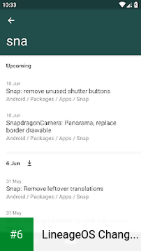 LineageOS Changelog apk screenshot 6