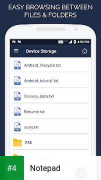 Notepad apk screenshot 4