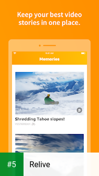 Relive app screenshot 5