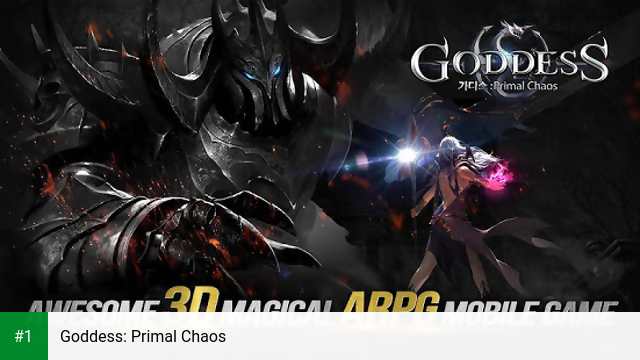Goddess: Primal Chaos app screenshot 1
