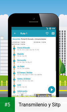 Transmilenio y Sitp app screenshot 5