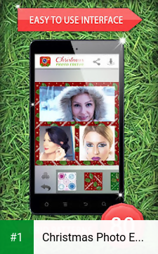 Christmas Photo Editor app screenshot 1