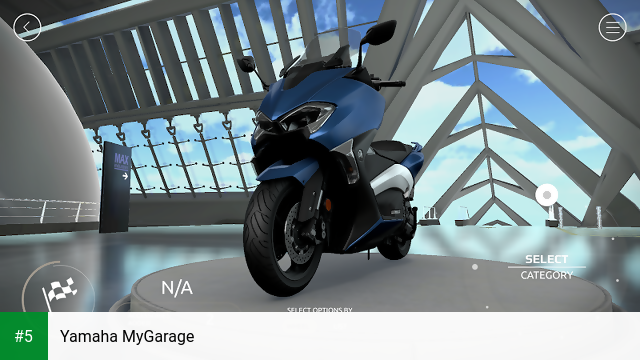 Yamaha MyGarage app screenshot 5
