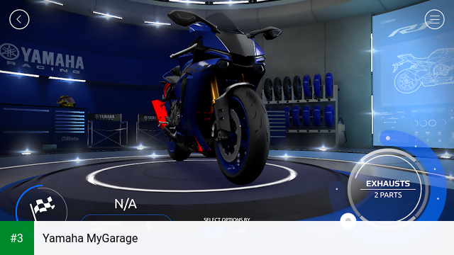 Yamaha MyGarage app screenshot 3