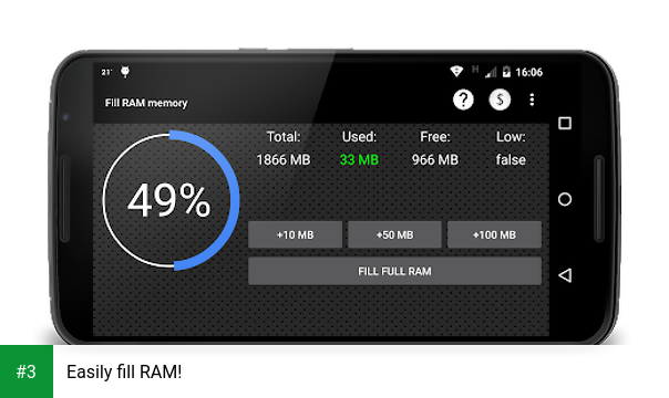 Easily fill RAM! app screenshot 3