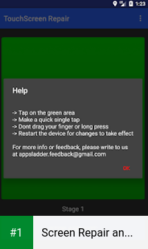 Screen Repair and Calibrator app screenshot 1