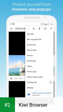 Kiwi Browser apk screenshot 2