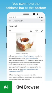 Kiwi Browser apk screenshot 4