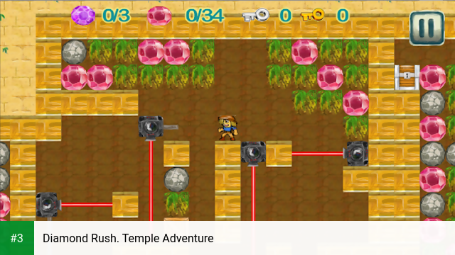 Diamond Rush. Temple Adventure app screenshot 3