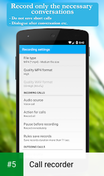 Call recorder app screenshot 5