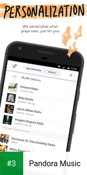 Pandora Music app screenshot 3