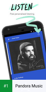 Pandora Music app screenshot 1