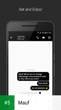 Mauf app screenshot 5
