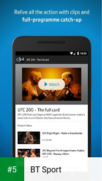 BT Sport app screenshot 5