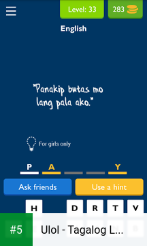 Ulol - Tagalog Logic & Trivia app screenshot 5