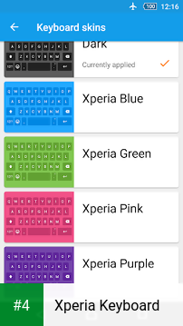 Xperia Keyboard apk screenshot 4