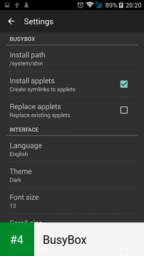 BusyBox apk screenshot 4